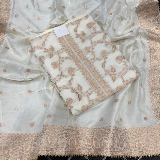 Banarsi Silk Elegant weave suit set