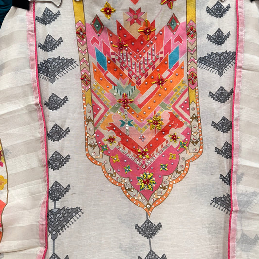 Mal Chanderu Multiprinted Suit set