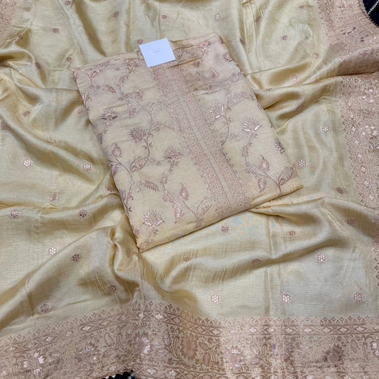 Banarsi Silk Elegant weave suit set