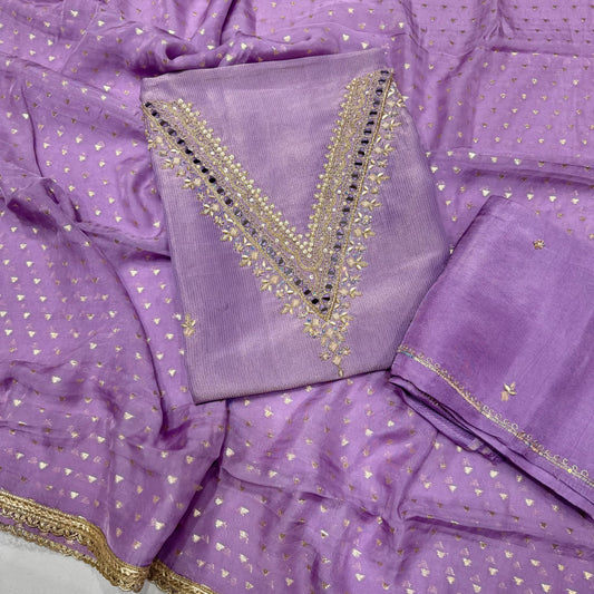 Move Boutique handwork Suit set with bottom work