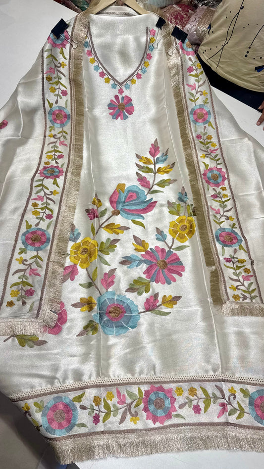 Kalamkari tissue suit