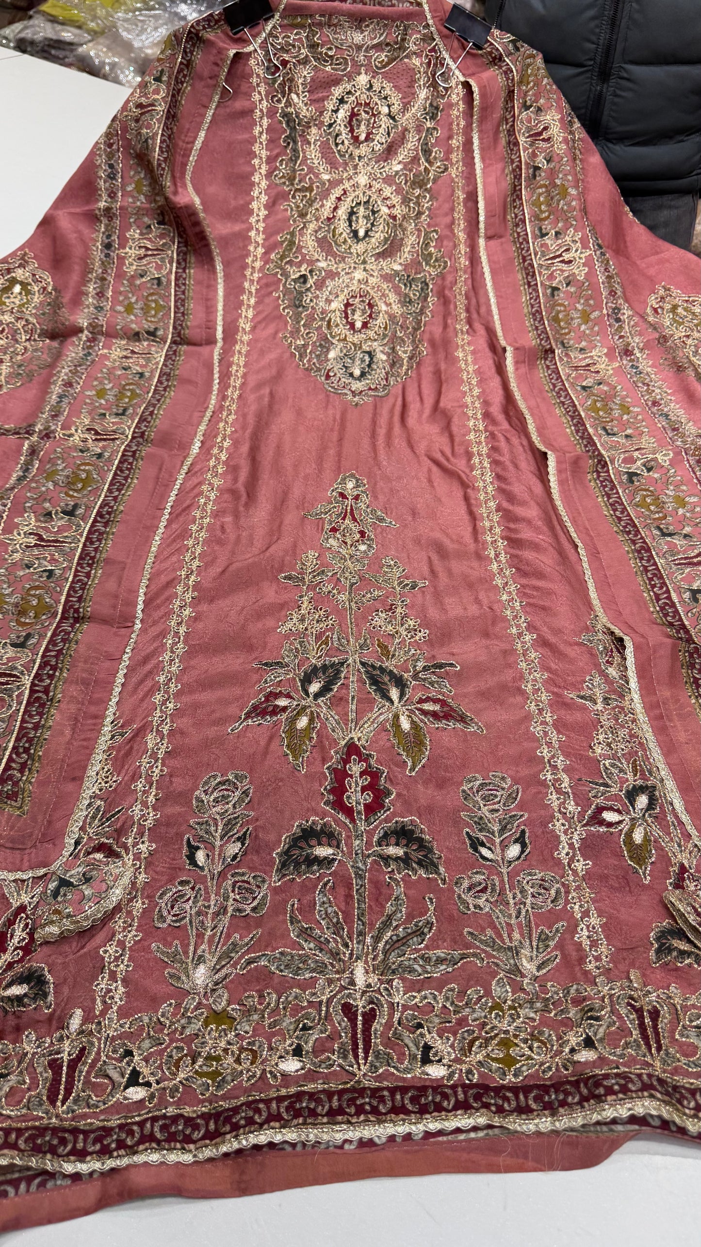Sabyasachi Inspired Orgenza Silk pakistani Suit