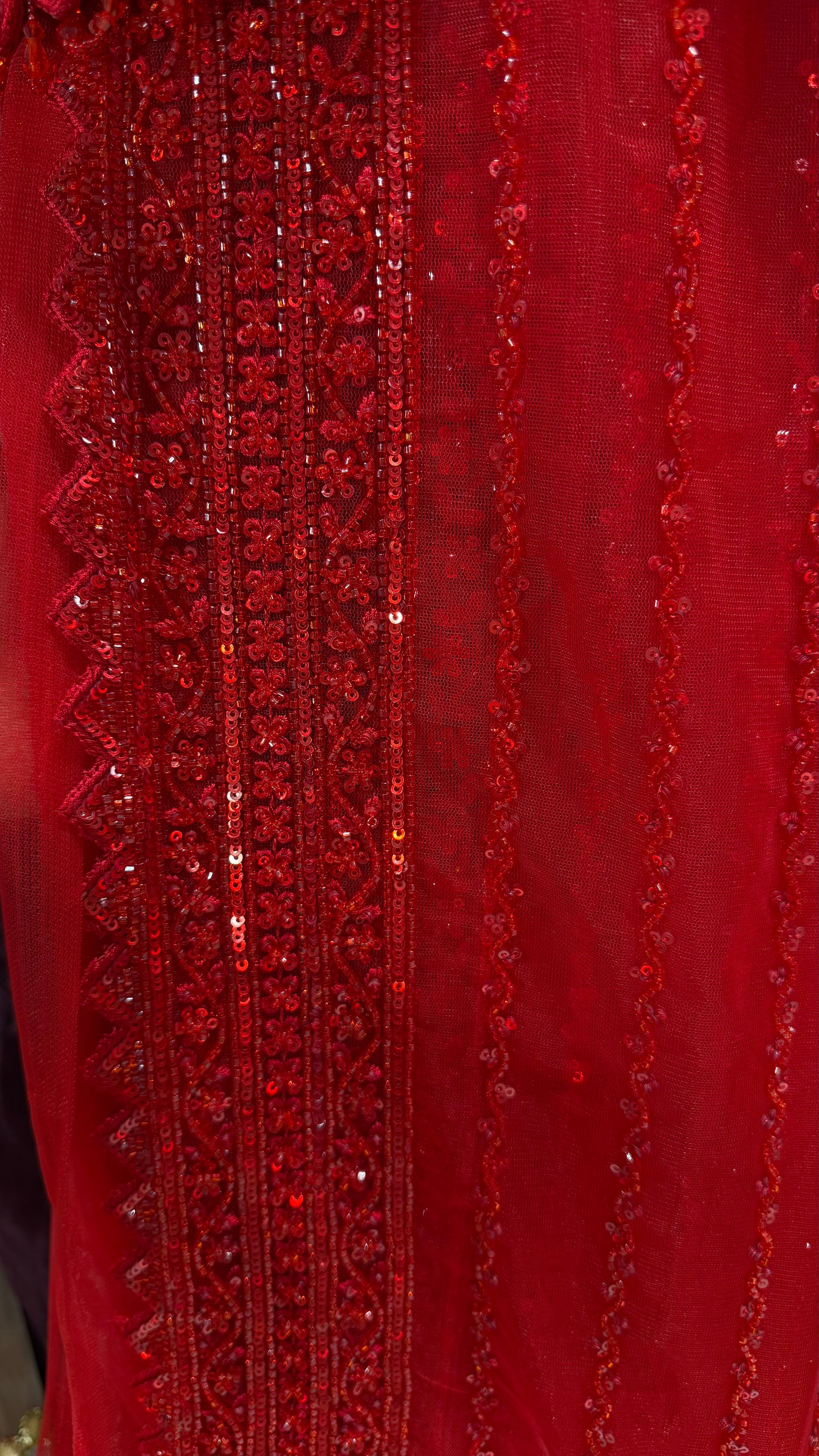 Cocktail Hand Embroidered Pure Net Saree with Designer Readymade Blouse | Nakashi & Sequins Work Party Wear Saree