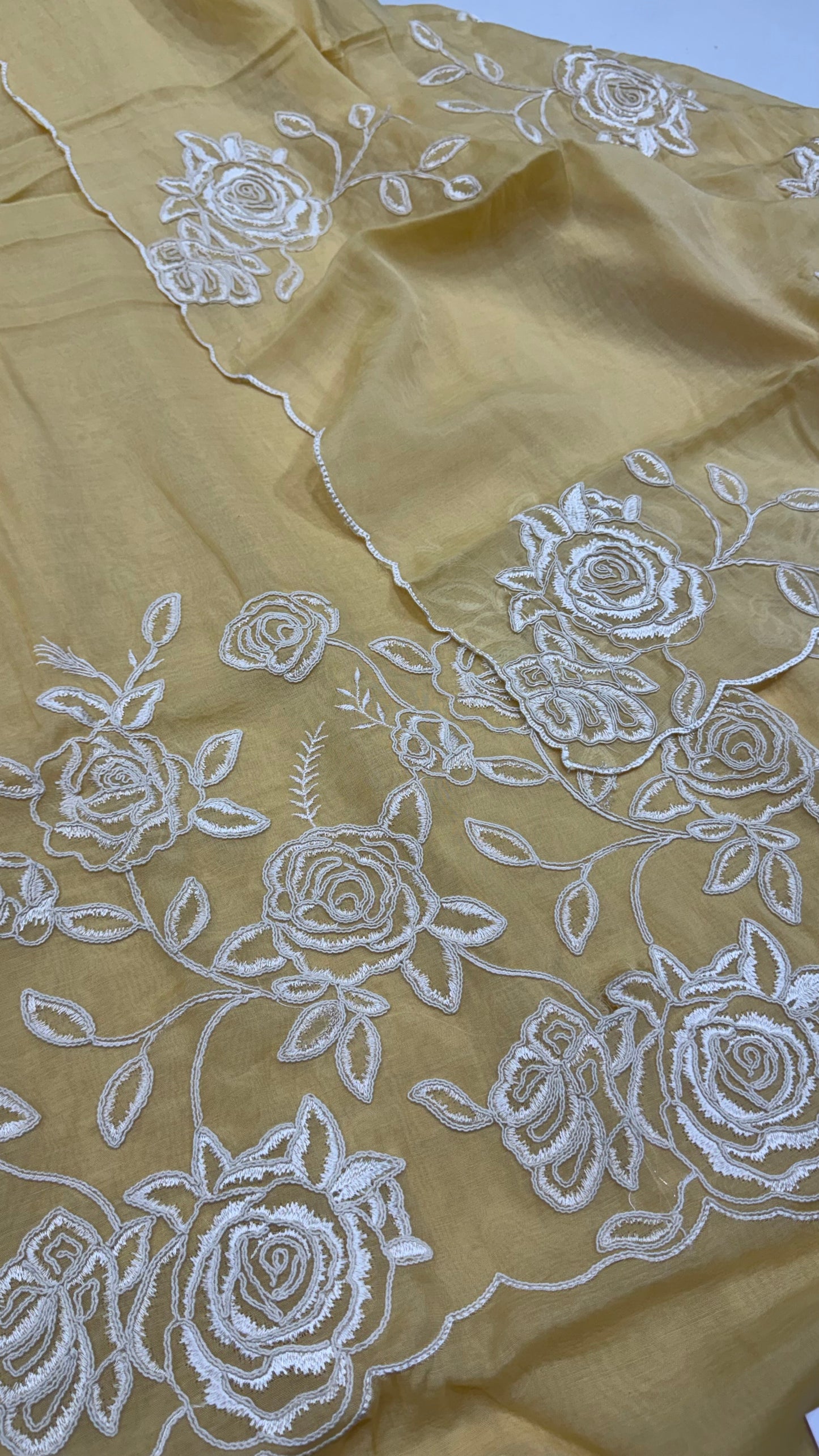 🌸 Soft Blossom Mulmul Cotton Unstitched Suit Set