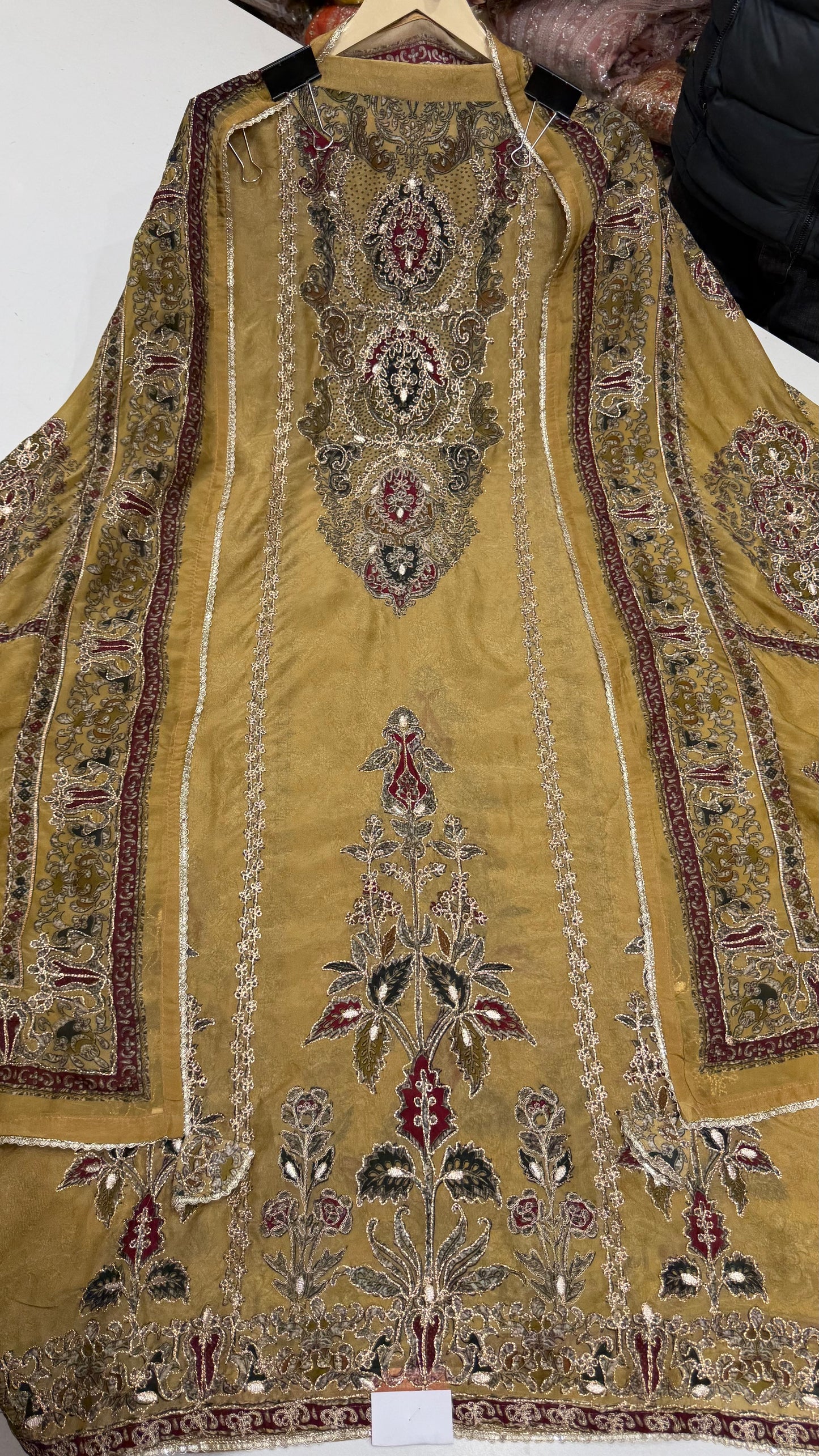 Sabyasachi Inspired Orgenza Silk pakistani Suit