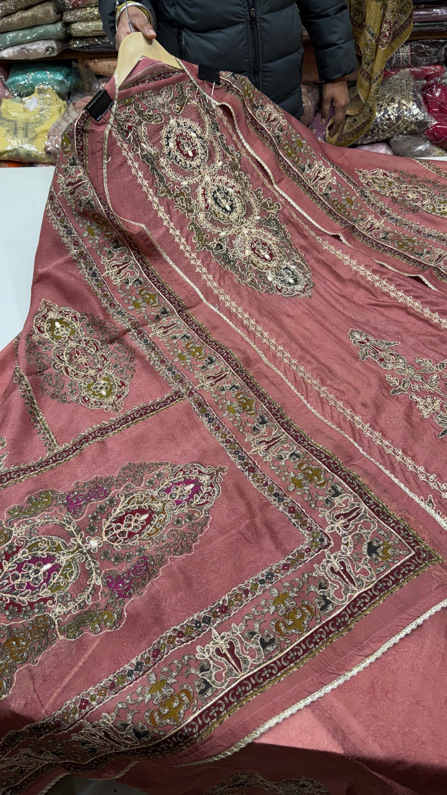 Sabyasachi Inspired Orgenza Silk pakistani Suit