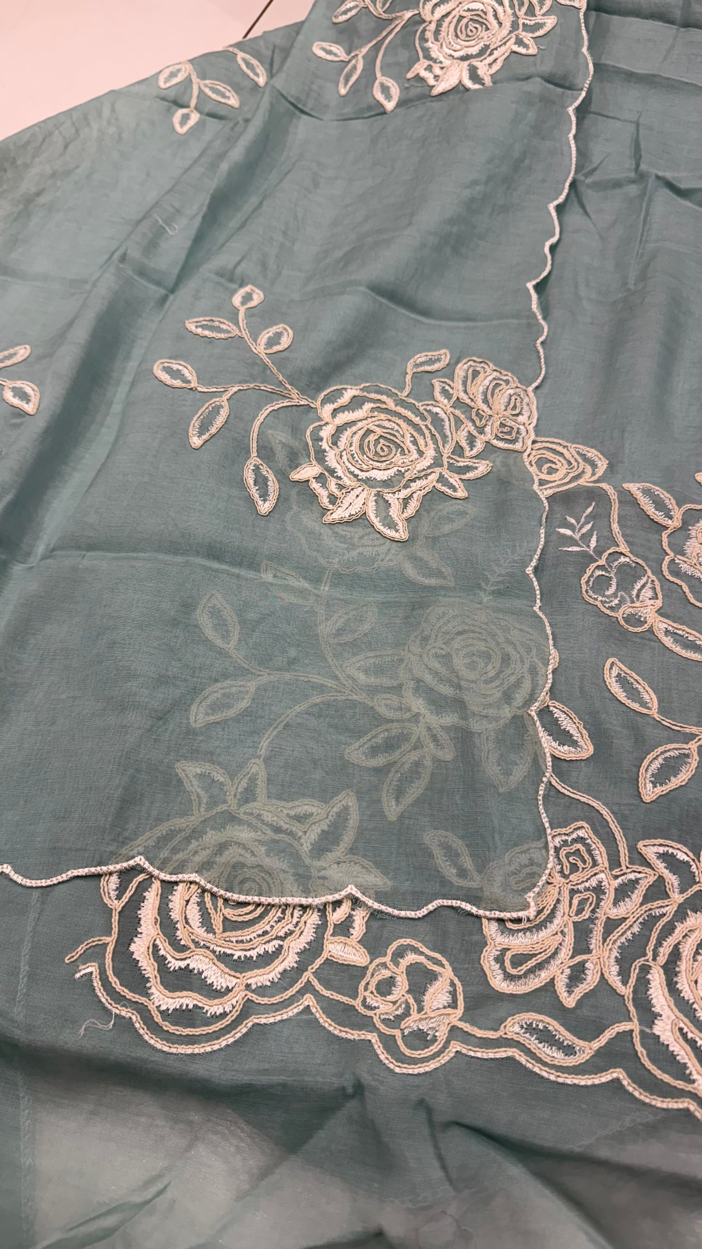 🌸 Soft Blossom Mulmul Cotton Unstitched Suit Set