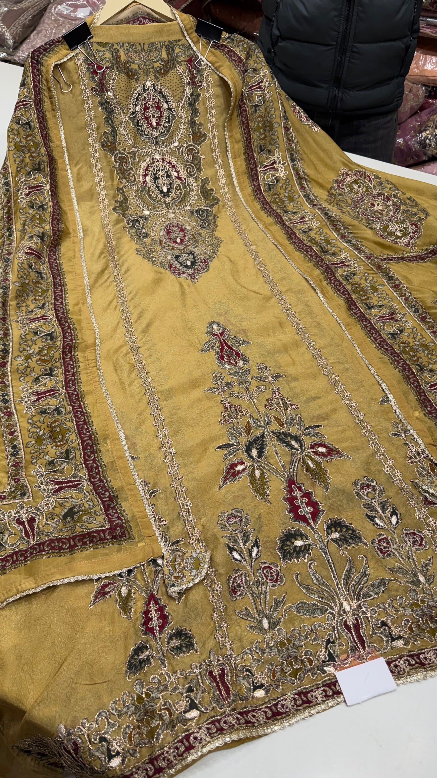 Sabyasachi Inspired Orgenza Silk pakistani Suit