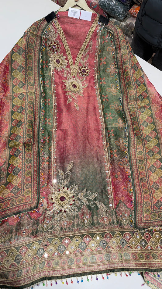 Designer Burbery Handwork Suit