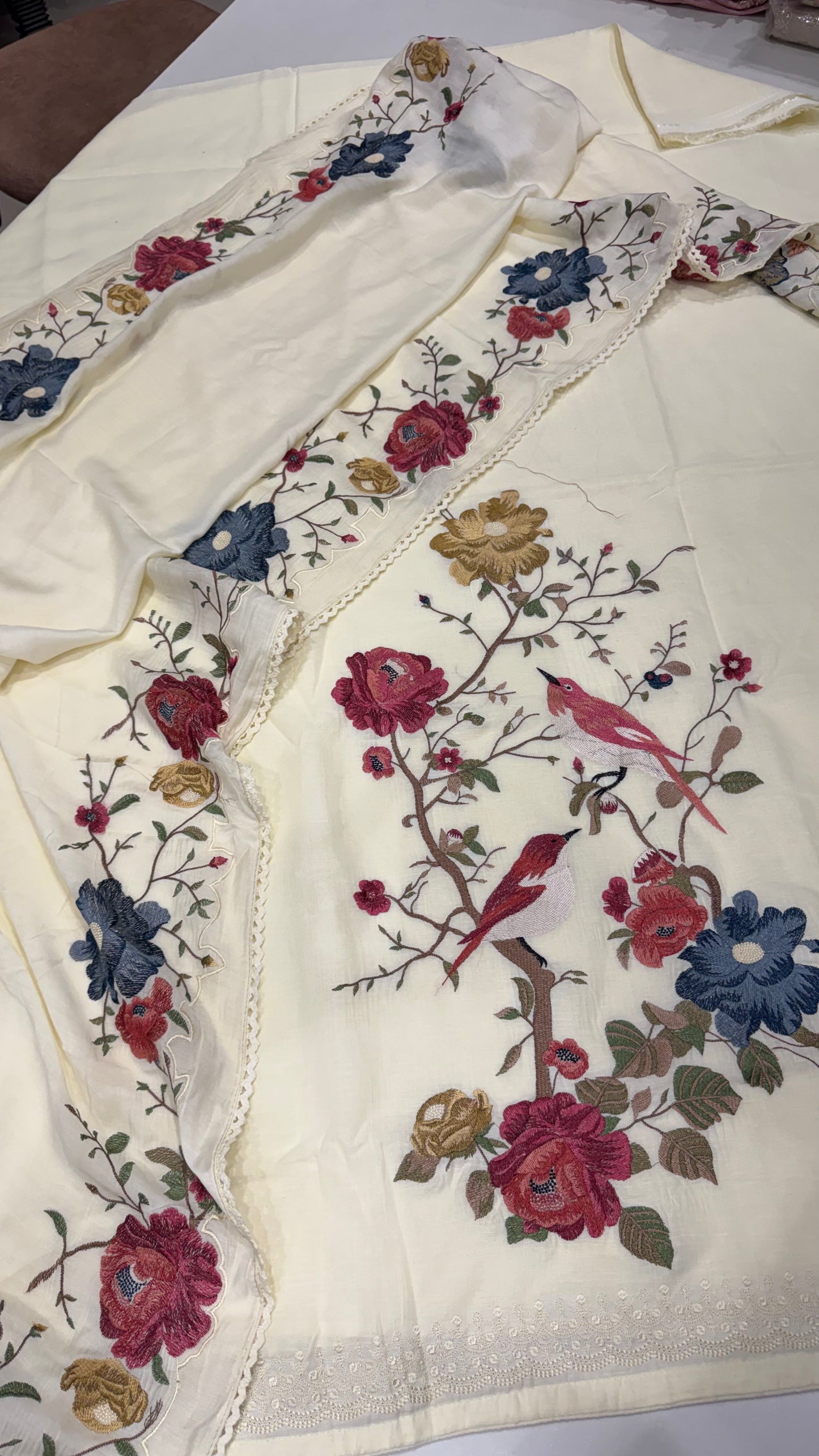 ✨ Gulnaar Parsi Boutique Cotton Suit Set | US7229
