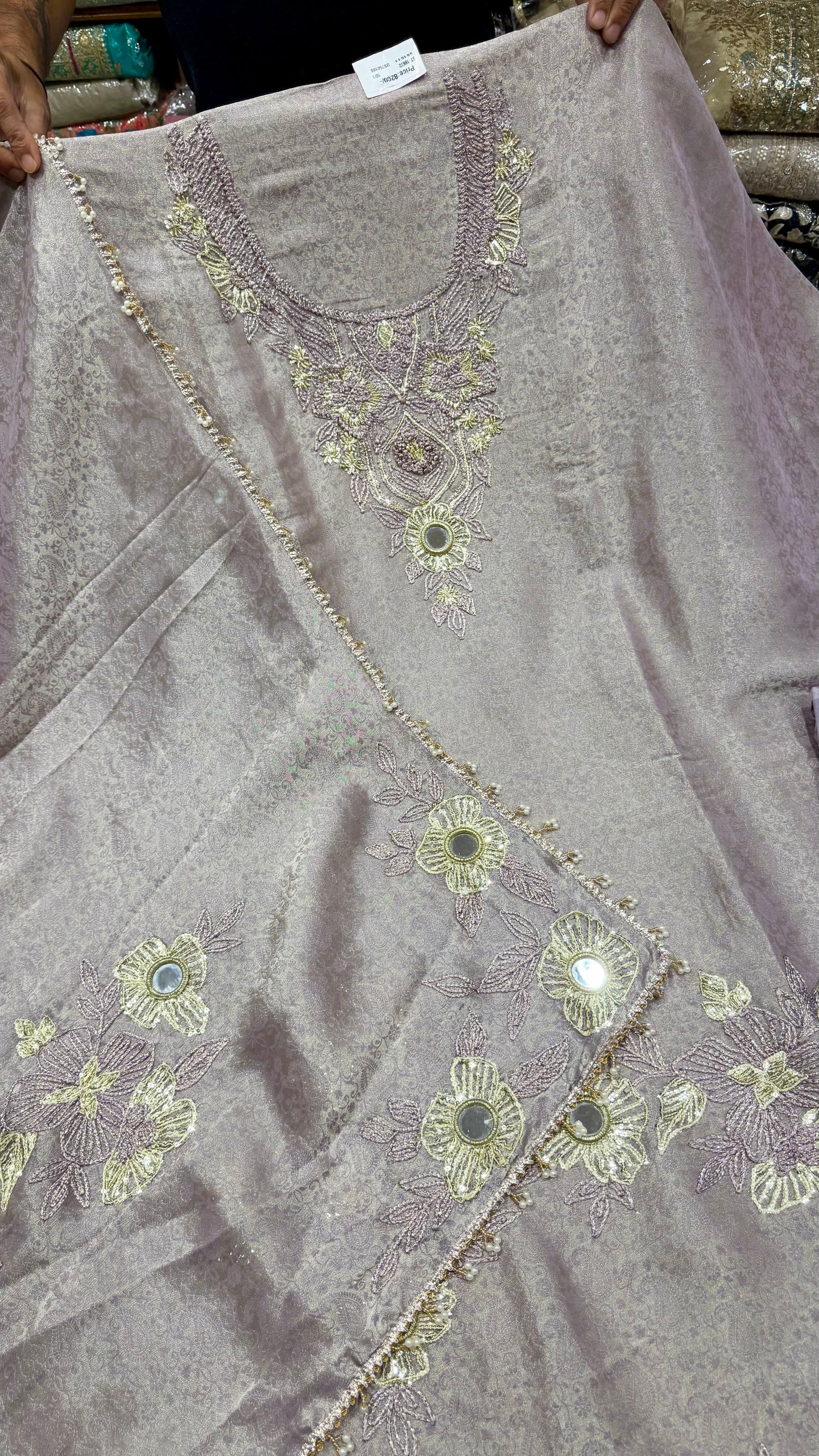 ✨ KheenKhab Luxury Unstitched Suit Set
