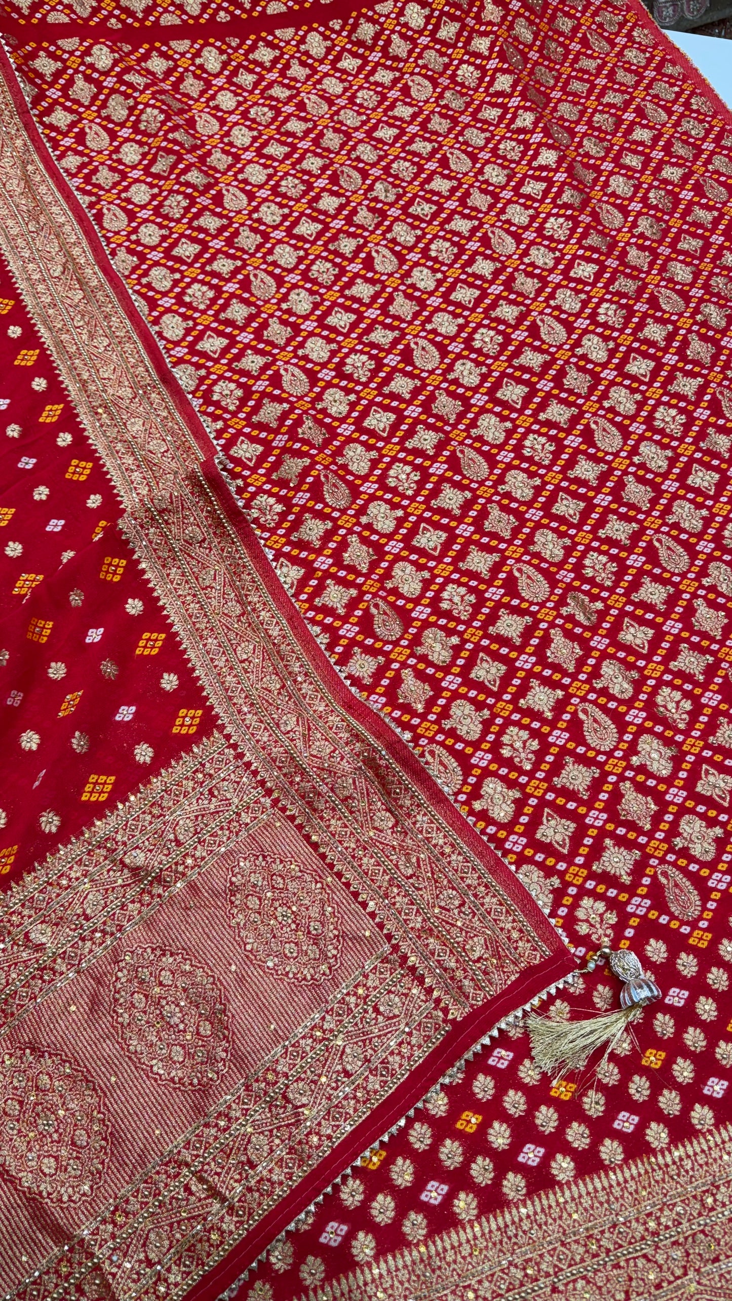 Mysore Georgett Handwork Suit